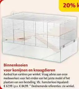 Maxi Zoo Binnenkooien voor konijnen en knaagdieren aanbieding