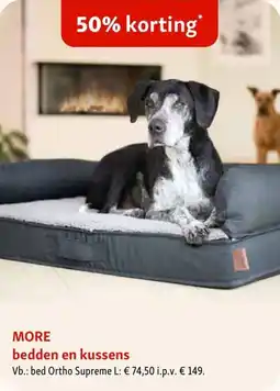 Maxi Zoo More bedden en kussens aanbieding