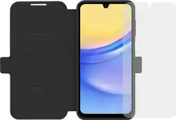 Coolblue BlueBuilt Samsung Galaxy A16 4G/5G Book Case Noir + Protège-écran Verre aanbieding