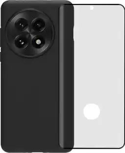 Coolblue BlueBuilt Back Cover OnePlus 13 Noir + Protège-écran Verre aanbieding