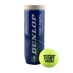 Decathlon DUNLOP FORT PADEL BALLS CANISTER aanbieding