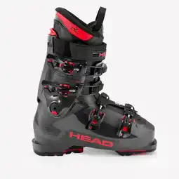 Decathlon Skischoenen voor heren Edge 110 HV zwart/rood aanbieding