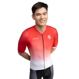 Decathlon Heren Fietsen real sporting de gijón x siroko korte mouwen wielershirt SC M2 Ma aanbieding