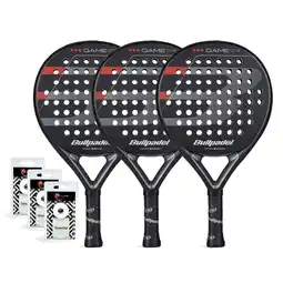 Decathlon Tripack Bullpadel Game Control Negro aanbieding