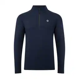 Decathlon Essentiële heren half-zip training sweatshirt aanbieding