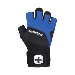 Decathlon Harbinger Grip Training Wristwrap 2.0 Halterhandschoenen, Unisex, Blauw, Groot aanbieding