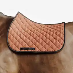 Decathlon Zadeldek voor paarden en pony's 100 bruin aanbieding