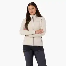 Decathlon Dames hiking fleece met lange mouwen en rits Stryn aanbieding