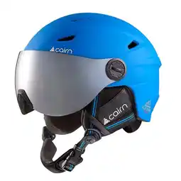 Decathlon Kinder skihelm Cairn Electron Visor aanbieding