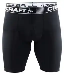 Decathlon CRAFT Greatness Men's Bike Shorts zwart wit aanbieding