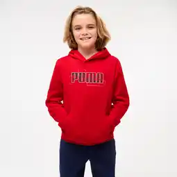 Decathlon Kinderhoodie met opdruk rood aanbieding