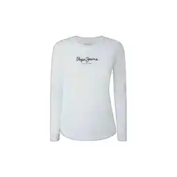 Decathlon Dames-T-shirt met lange mouwen Pepe Jeans New Virginia N aanbieding