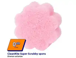 Action CleanRite Super Scrubby spons aanbieding