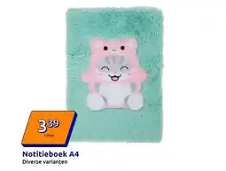 Action Notitieboek A4 aanbieding