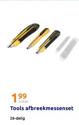 Action Tools afbreekmessenset aanbieding