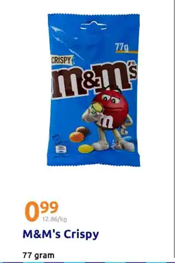 Action M&M's Crispy aanbieding