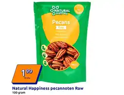 Action Natural Happiness pecannoten Raw aanbieding