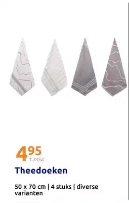 Action Theedoeken aanbieding
