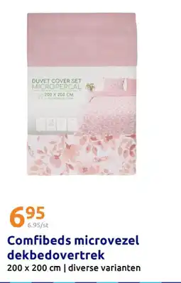 Action Comfibeds microvezel dekbedovertrek aanbieding