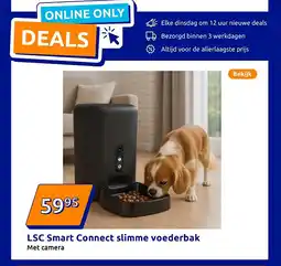 Action LSC Smart Connect slimme voederbak aanbieding