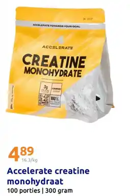 Action Accelerate creatine monohydraat aanbieding