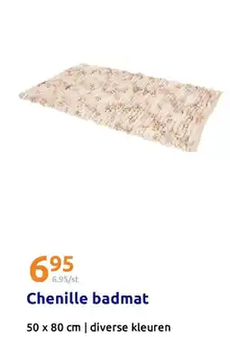 Action Chenille badmat aanbieding