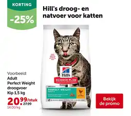 AVEVE Adult Perfect Weight droogvoer Kip 1,5 kg aanbieding