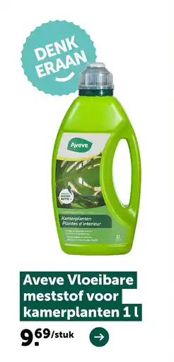 AVEVE Aveve Vloeibare meststof voor kamerplanten 1 l aanbieding