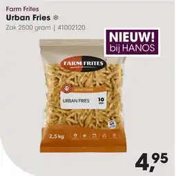Hanos Farm Frites Urban Fries aanbieding