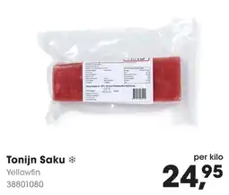 Hanos Tonijn Saku Yellowfin aanbieding