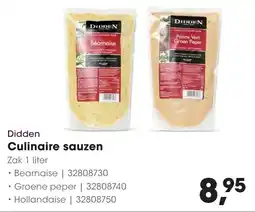 Hanos Didden Culinaire Sauzen aanbieding