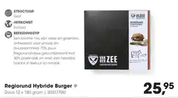 Hanos Regiorund Hybride Burger aanbieding
