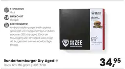Hanos Runderhamburger Dry Aged aanbieding