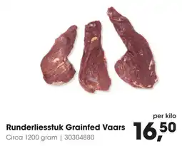 Hanos Runderliesstuk Grainfed Vaars aanbieding