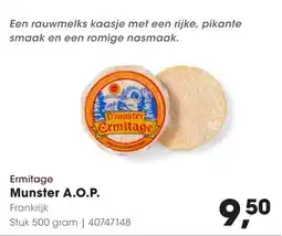 Hanos Ermitage Munster A.O.P. aanbieding