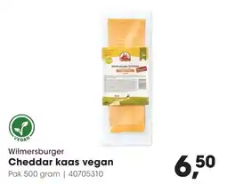 Hanos Wilmersburger Cheddar Kaas Vegan aanbieding