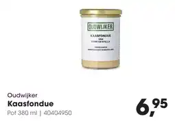 Hanos Oudwijker Kaasfondue aanbieding