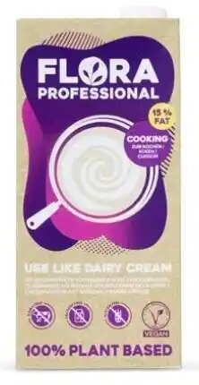 Hanos Flora Professional Plantaardige room 15% Koken aanbieding