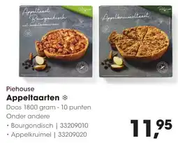 Hanos Piehouse Appeltaarten aanbieding