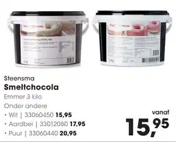 Hanos Steensma Smeltchocola aanbieding