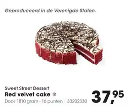 Hanos Sweet Street Dessert Red Velvet Cake aanbieding