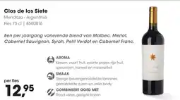 Hanos Clos De Los Siete aanbieding