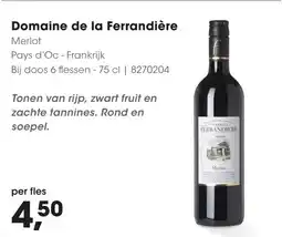 Hanos Domaine de la Ferrandière aanbieding