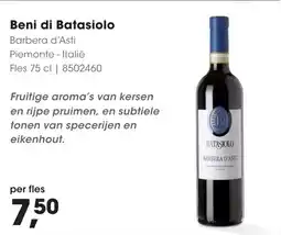 Hanos Beni Di Batasiolo aanbieding