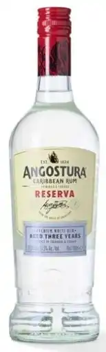 Hanos Angostura Caribbean Rum Trinidad Reserva White aanbieding