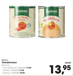 Hanos Buitoni Tomatensaus aanbieding