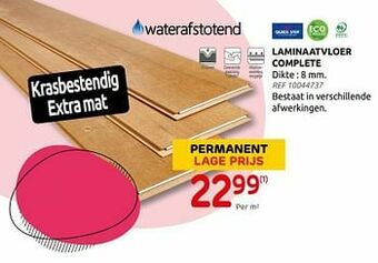 Brico Laminaatvloer complete aanbieding