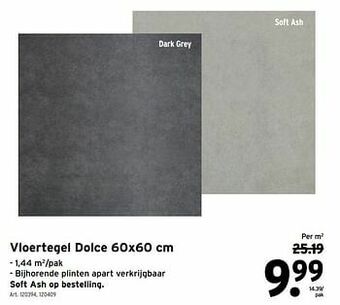 GAMMA Vloertegel dolce aanbieding