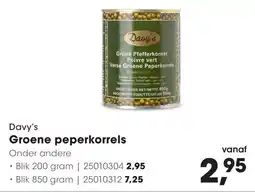 Hanos Davy's Groene Peperkorrels aanbieding
