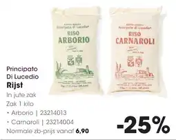 Hanos Principato Di Lucedio Rijst aanbieding